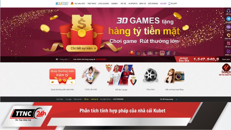 Nhà cái KuBet có hợp pháp không: Giới thiệu về nhà cái Kubet