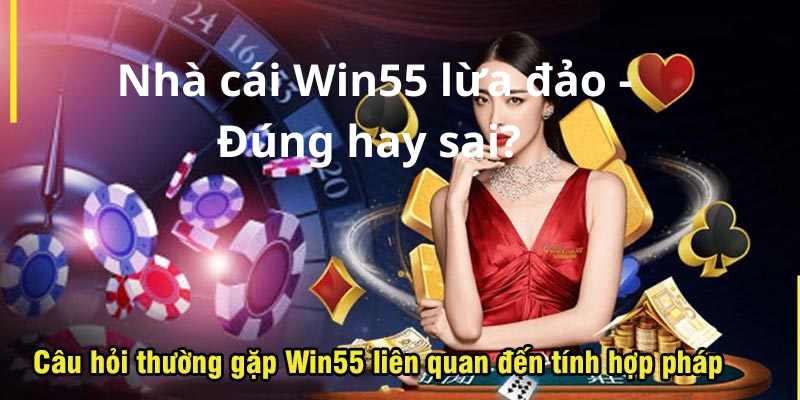 Nhà cái Win55 lừa đảo - Đúng hay sai? 